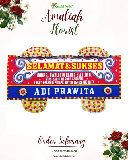 Papan Bunga Ucapan Selamat Dimito